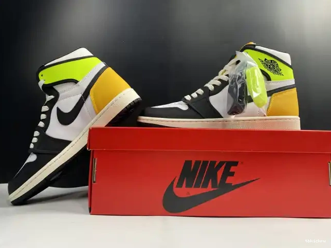 Reps TBK 555088-118 'VOLT RETRO OG 1 GOLD' AIR HIGH JORDAN 0511